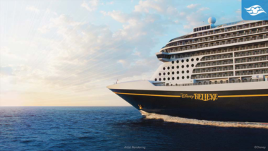 Render del Disney Believe, próximo barco de Disney Cruise Line con debut a finales de 2027