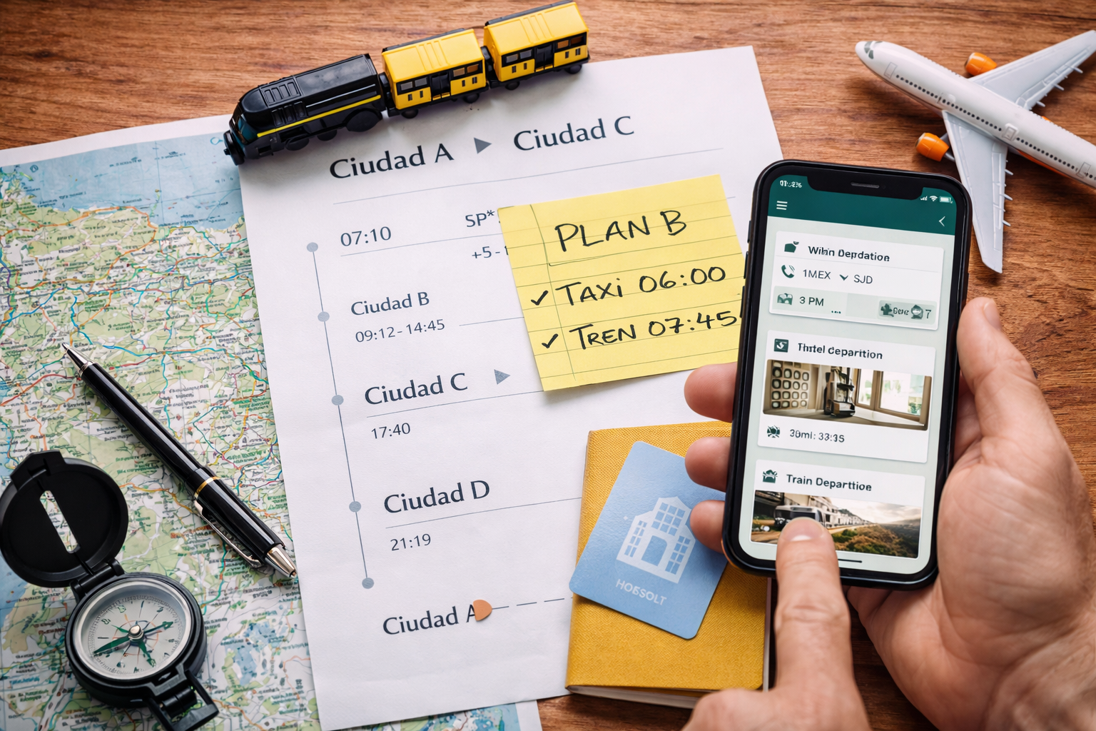 Logística completa de la aventura