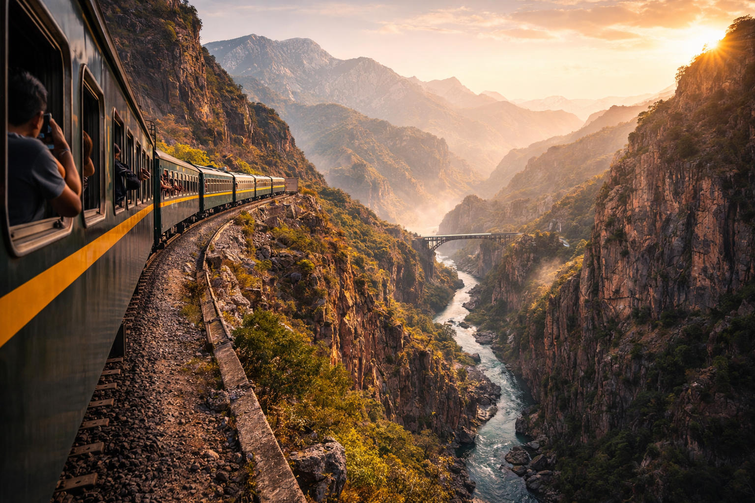 Trenes y rutas icónicas