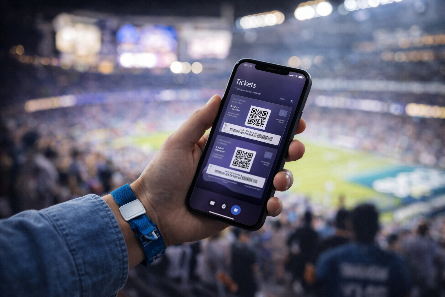 Accesos y boletos para eventos