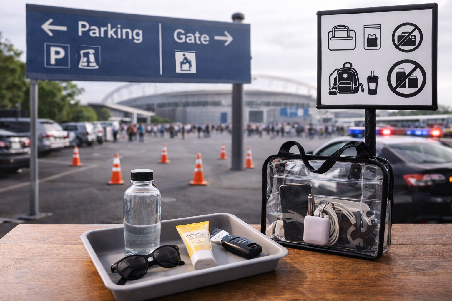 Logística del venue y tips de seguridad