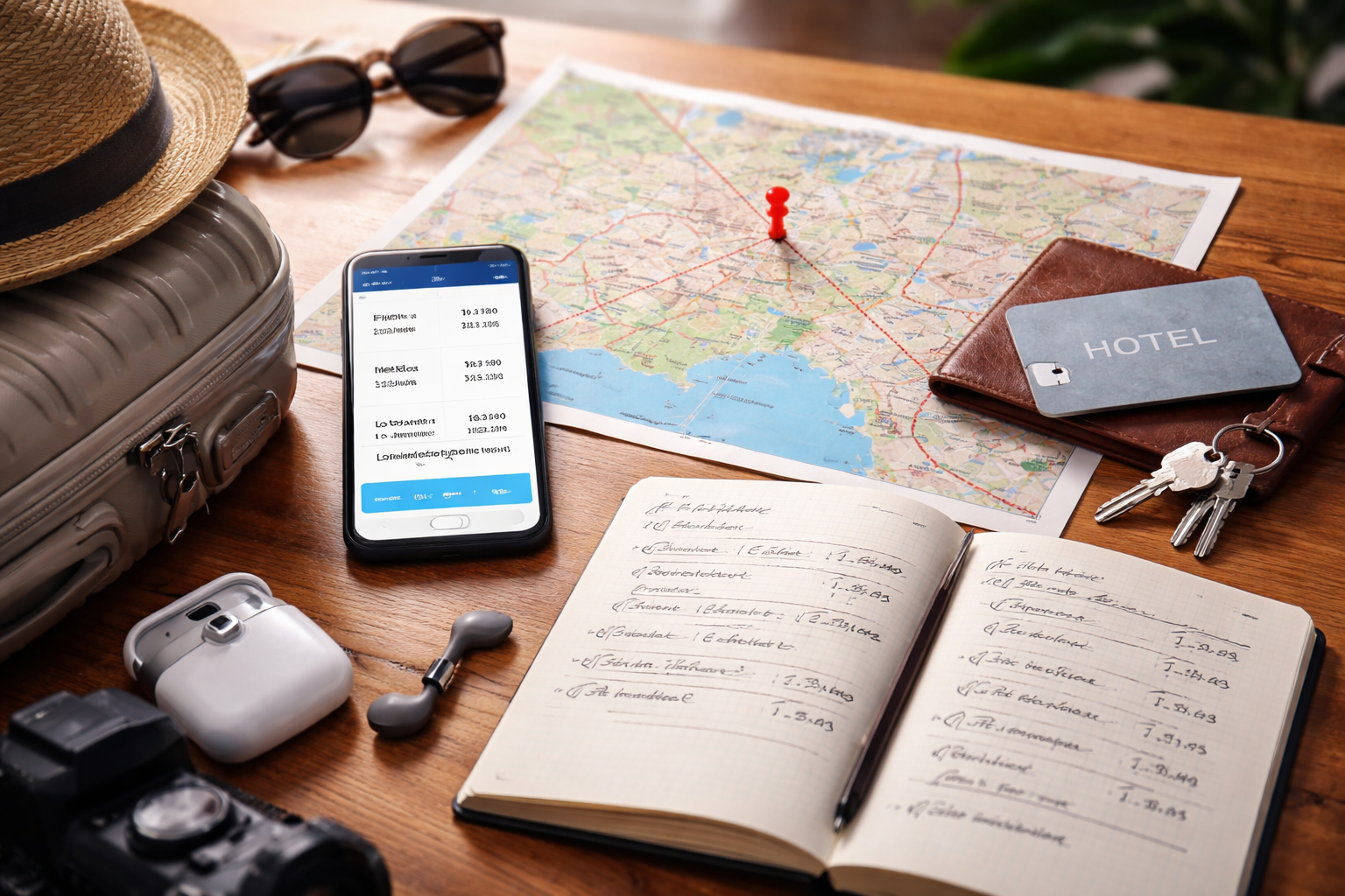 Plan de viaje para tu evento