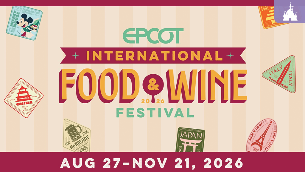 EPCOT International Food and Wine Festival 2026 con fechas del 27 de agosto al 21 de noviembre
