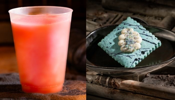 Pink Milk y Kerkoiden Blue Cake en Milk Stand para May the 4th 2026 en Star Wars Galaxy's Edge